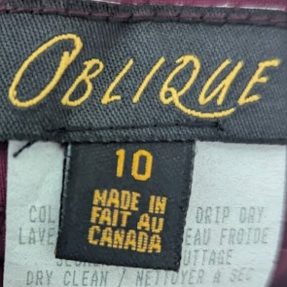 Bare Back Burgundy Dress Size 10 - Picture 8 of 8